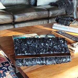 Simply Veta Elegant Black Clutch